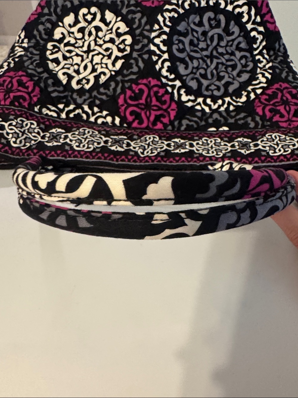 Vera Bradley Tote Canterberry Magenta - Picture 6 of 6